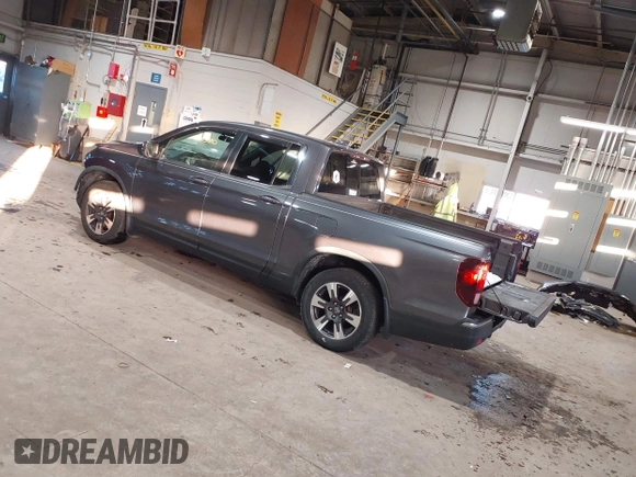 2019 Honda Ridgeline RTL with VIN 5FPYK2F54KB005791, listed as a IAAI auction lot 41285980 with 49,729 mi miles and . Bid and sale history available at DreamBid. Image 3.
