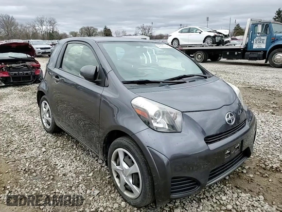 2012 Scion iQ with VIN JTNJJXB02CJ019649, listed as a Copart auction lot 49680745 with 111,374 mi miles and Salvage Title. Bid and sale history available at carsss.com. Image 10.