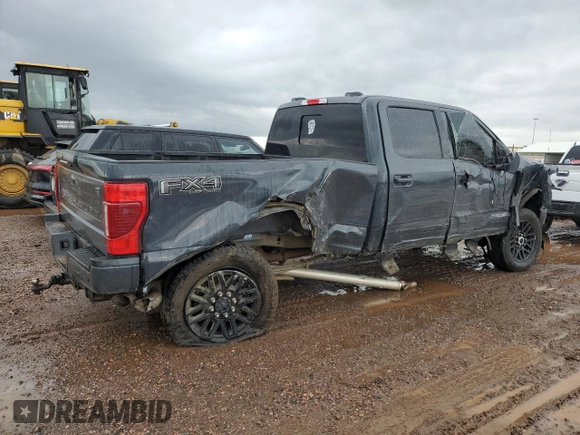 2021 Ford F-250 XL z VIN 1FT7W2BT0MEC93245, wystawiony jako Copart lot #55434575 z przebiegiem 85 778 mil mil oraz Szkoda całkowita • Salvage title. Historia ofert i sprzedaży dostępna na DreamBid. Obrazek 3.