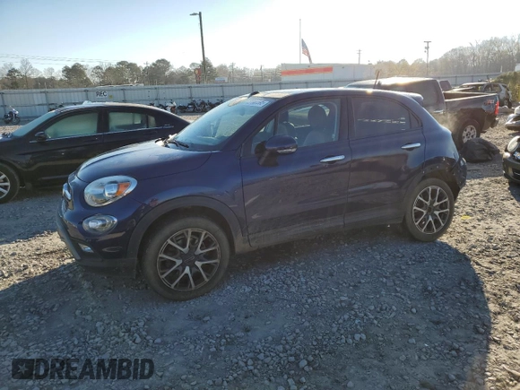 2016 FIAT 500X Trekking Plus z VIN ZFBCFYET0GP356465, wystawiony jako Copart lot #87967595 z przebiegiem 79 644 mil mil oraz Szkoda całkowita • Salvage title. Historia ofert i sprzedaży dostępna na DreamBid. Obrazek 1.
