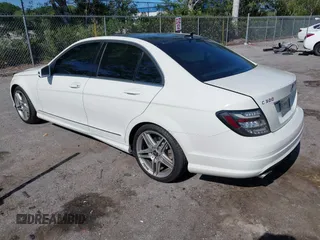2011 Mercedes-Benz C-Class C 300 Sport with VIN WDDGF5EB3BR152220, listed as a IAAI auction lot 42030611 with 133,702 mi miles. Bid and sale history available at carsss.com. Image 3.