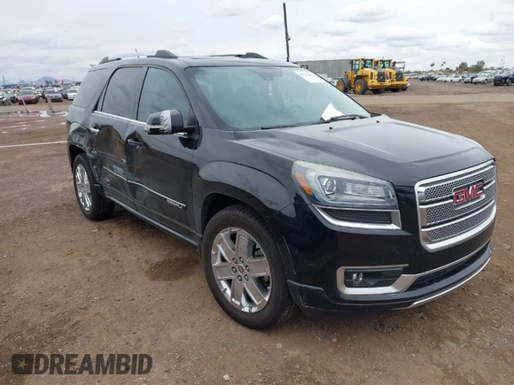 2016 GMC Acadia Denali with VIN 1GKKRTKD0GJ217329, listed as a IAAI auction lot 41762055 with 64,447 mi miles. Bid and sale history available at carsss.com. Image 1.