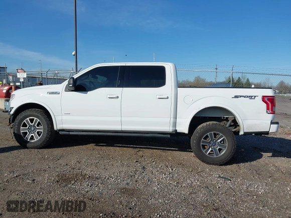 2017 Ford F-150 XL with VIN 1FTEW1EP3HFA52991, listed as a IAAI auction lot 41945635 with 66,693 mi miles and . Bid and sale history available at DreamBid. Image 15.