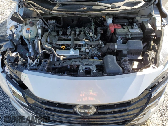 2024 Nissan Versa S with VIN 3N1CN8DVXRL896202, listed as a Copart auction lot 52783645 with 22,496 mi miles and Salvage Title. Bid and sale history available at DreamBid. Image 11.