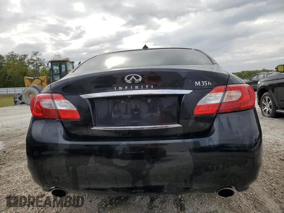 2012 Infiniti M35h Hybrid with VIN JN1EY1AP7CM910275, listed as a Copart auction lot 50419895 with 190,367 mi miles and Clean Title. Bid and sale history available at carsss.com. Image 6.