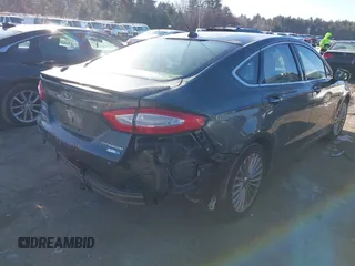 2015 Ford Fusion Titanium with VIN 3FA6P0D9XFR155040, listed as a IAAI auction lot 41423022 with 148,365 mi miles. Bid and sale history available at carsss.com. Image 4.