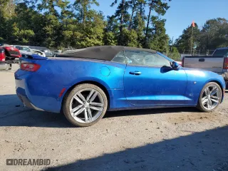 2018 Chevrolet Camaro 1LT with VIN 1G1FB3DS6J0157382, listed as a Copart auction lot 72649734 with 55,797 mi miles and Salvage Title. Bid and sale history available at carsss.com. Image 3.