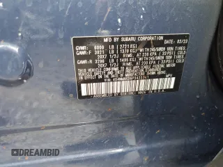 2023 Subaru Ascent Onyx Limited с VIN 4S4WMAKD6P3423741, выставлен на аукционе Copart как лот 59348285 с пробегом 34 531 миль миль и Списание • Salvage title. История ставок и продаж доступна на DreamBid. Изображение 12.