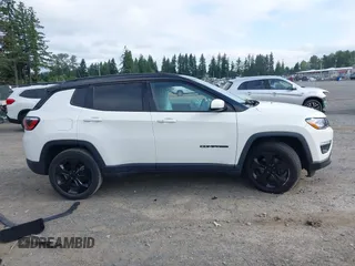 2019 Jeep Compass Latitude with VIN 3C4NJCBB0KT677025, listed as a IAAI auction lot 42574952 with 53,681 mi miles and . Bid and sale history available at DreamBid. Image 13.