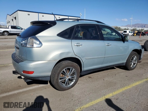 2006 Lexus RX 400h with VIN JTJHW31U260038484, listed as a Copart auction lot 51444995 with 270,888 mi miles and Salvage Title. Bid and sale history available at DreamBid. Image 3.