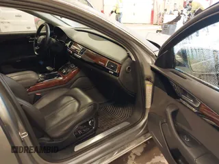 2012 Audi A8 with VIN WAURVAFD7CN021716, listed as a IAAI auction lot 42330229 with 97,359 mi miles and . Bid and sale history available at DreamBid. Image 5.