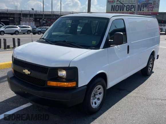 2011 Chevrolet Express Cargo with VIN 1GCSGAFX8B1103789, listed as a Copart auction lot 65630555 with 103,586 mi miles and Clean title. Bid and sale history available at DreamBid. Image 2.