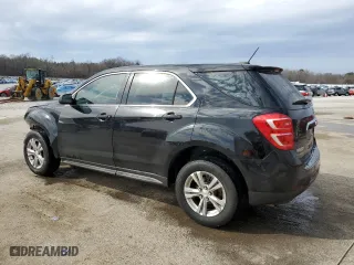 2017 Chevrolet Equinox LS with VIN 2GNALBEK4H1527337, listed as a Copart auction lot 45327205 with 255,613 mi miles and Salvage Title. Bid and sale history available at carsss.com. Image 2.