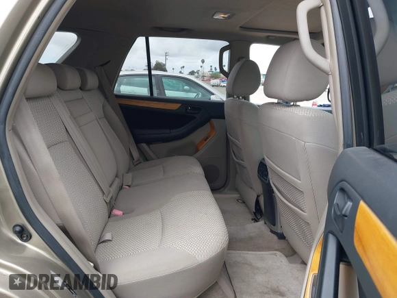 2006 Toyota 4Runner SR5 with VIN JTEZU14R268053525, listed as a IAAI auction lot 42064166 with 268,437 mi miles and . Bid and sale history available at DreamBid. Image 8.
