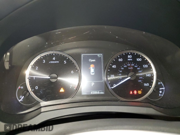 2017 Lexus IS with VIN JTHCM1D27H5023338, listed as a Copart auction lot 49702305 with 45,866 mi miles and Salvage Title. Bid and sale history available at carsss.com. Image 9.
