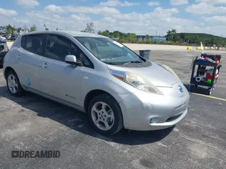 2011 Nissan LEAF SL-e with VIN JN1AZ0CP5BT006027, listed as a IAAI auction lot 42087275 with 91,258 mi miles and . Bid and sale history available at DreamBid. Image 1.