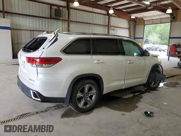 2019 Toyota Highlander Limited with VIN 5TDDZRFH6KS968533, listed as a Copart auction lot 64466135 with Not provided miles and Salvage title. Bid and sale history available at DreamBid. Image 3.