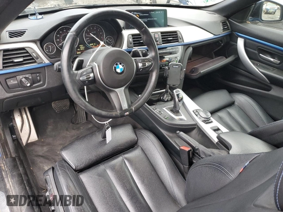 2014 BMW 4 Series 428i with VIN WBA3V7C58EJ872746, listed as a Copart auction lot 85334814 with 68,903 mi miles and Salvage title. Bid and sale history available at DreamBid. Image 8.