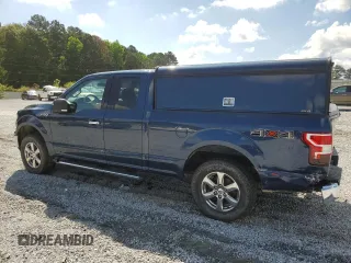 2018 Ford F-150 XL with VIN 1FTFX1E59JKF43398, listed as a Copart auction lot 59488465 with 204,594 mi miles and Salvage title. Bid and sale history available at DreamBid. Image 2.