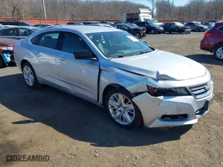 2014 Chevrolet Impala LS with VIN 2G11Y5SL2E9202040, listed as a IAAI auction lot 41760345 with 50,357 mi miles. Bid and sale history available at carsss.com. Image 1.