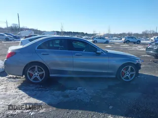 2015 Mercedes-Benz C-Class C 400 with VIN 55SWF6GB7FU018295, listed as a IAAI auction lot 41217523 with 120,822 mi miles. Bid and sale history available at carsss.com. Image 13.