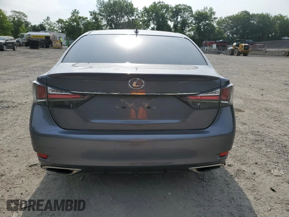 2016 Lexus GS 200t with VIN JTHBA1BL6GA000803, listed as a Copart auction lot 60727795 with 93,410 mi miles and Salvage title. Bid and sale history available at DreamBid. Image 6.