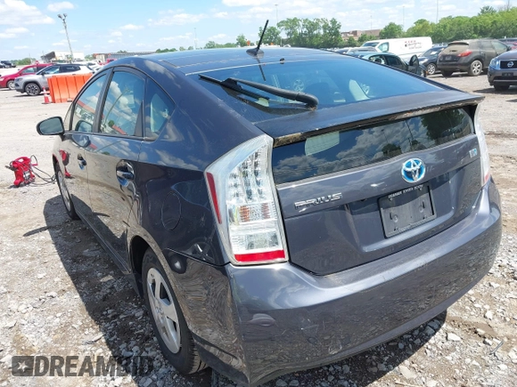 2010 Toyota Prius Four with VIN JTDKN3DU4A1304727, listed as a IAAI auction lot 42204307 with 186,180 mi miles and . Bid and sale history available at DreamBid. Image 3.