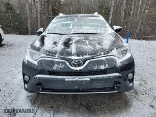 2018 Toyota RAV4 XLE with VIN 2T3RFREV3JW802232, listed as a Copart auction lot 47316225 with 0 mi miles and Salvage Title. Bid and sale history available at carsss.com. Image 5.