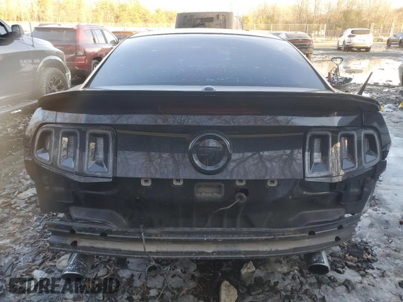 2012 Ford Mustang GT Premium with VIN 1ZVBP8CF1C5263105, listed as a Copart auction lot 43135345 with 146,670 mi miles and Salvage Title. Bid and sale history available at DreamBid. Image 6.