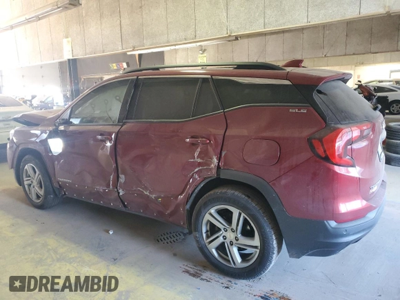 2018 GMC Terrain SLE with VIN 3GKALMEX4JL248415, listed as a Copart auction lot 44220325 with 92,737 mi miles and Salvage Title. Bid and sale history available at carsss.com. Image 2.