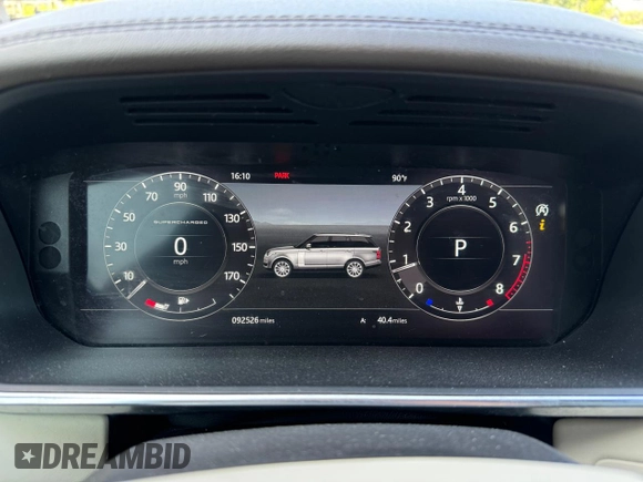 2018 Land Rover Range Rover with VIN SALGS2REXJA505213, listed as a Copart auction lot 69312894 with 92,526 mi miles and Clean title. Bid and sale history available at DreamBid. Image 8.