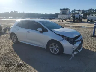 2021 Toyota Corolla Hatchback SE with VIN JTNB4MBEXM3104847, listed as a Copart auction lot 88339765 with 80,887 mi miles and Salvage Title. Bid and sale history available at carsss.com. Image 4.