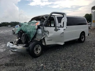 2005 Chevrolet Express Passenger with VIN 1GAHG39U951128186, listed as a Copart auction lot 64860954 with Not provided miles and Non repairable. Bid and sale history available at DreamBid. Image 1.