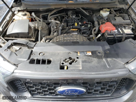 2019 Ford Ranger XL with VIN 1FTER4FH5KLA17734, listed as a Copart auction lot 47875095 with 63,525 mi miles and Salvage Title. Bid and sale history available at carsss.com. Image 13.