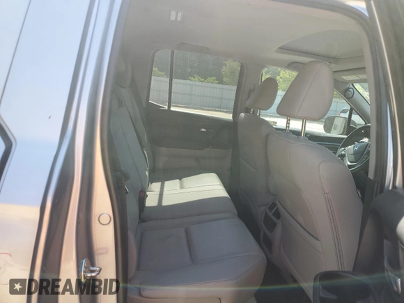 2019 Honda Ridgeline RTL-T with VIN 5FPYK3F67KB031672, listed as a Copart auction lot 55080205 with 106,912 mi miles and Salvage title. Bid and sale history available at DreamBid. Image 10.