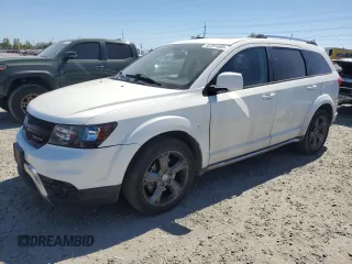 2015 Dodge Journey Crossroad with VIN 3C4PDDGG5FT607424, listed as a Copart auction lot 53281405 with 152,881 mi miles and Clean Title. Bid and sale history available at carsss.com. Image 1.