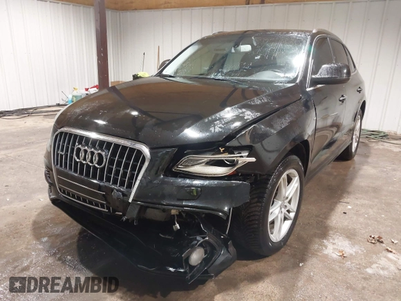 2015 Audi Q5 Premium Plus with VIN WA1DGAFP9FA016282, listed as a IAAI auction lot 41377498 with 122,000 mi miles and . Bid and sale history available at DreamBid. Image 6.