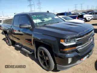 2017 Chevrolet Silverado 1500 LT with VIN 1GCVKREC6HZ345662, listed as a Copart auction lot 53331815 with 121,081 mi miles and Salvage Title. Bid and sale history available at DreamBid. Image 4.