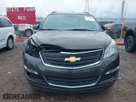 2015 Chevrolet Traverse LS z VIN 1GNKRFKDXFJ107942, wystawiony jako IAAI lot #42111246 z przebiegiem 128 036 mil mil oraz . Historia ofert i sprzedaży dostępna na DreamBid. Obrazek 12.