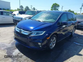 2019 Honda Odyssey EX-L with VIN 5FNRL6H78KB096922, listed as a IAAI auction lot 42008685 with 116,723 mi miles and . Bid and sale history available at DreamBid. Image 18.