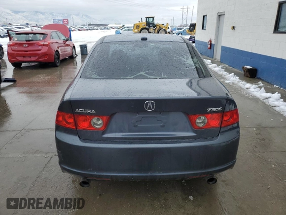 2008 Acura TSX with VIN JH4CL96828C014867, listed as a Copart auction lot 45007535 with 212,607 mi miles and Salvage Title. Bid and sale history available at carsss.com. Image 6.