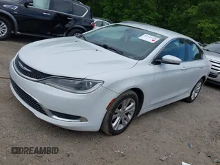 2015 Chrysler 200 Limited with VIN 1C3CCCAB7FN692330, listed as a IAAI auction lot 42147108 with 213,236 mi miles. Bid and sale history available at carsss.com. Image 2.