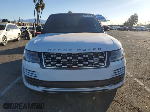 2019 Land Rover Range Rover with VIN SALGS5RE9KA540070, listed as a Copart auction lot 88812525 with 99,780 mi miles and Salvage title. Bid and sale history available at DreamBid. Image 5.