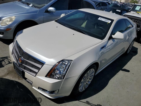 2011 Cadillac CTS with VIN 1G6DM1ED7B0119337, listed as a Copart auction lot 64714604 with 28,170 mi miles and Salvage Title. Bid and sale history available at DreamBid. Image 1.