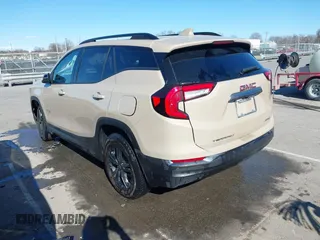 2022 GMC Terrain AT4 with VIN 3GKALYEVXNL310167, listed as a IAAI auction lot 41745298 with 65,195 mi miles. Bid and sale history available at carsss.com. Image 3.