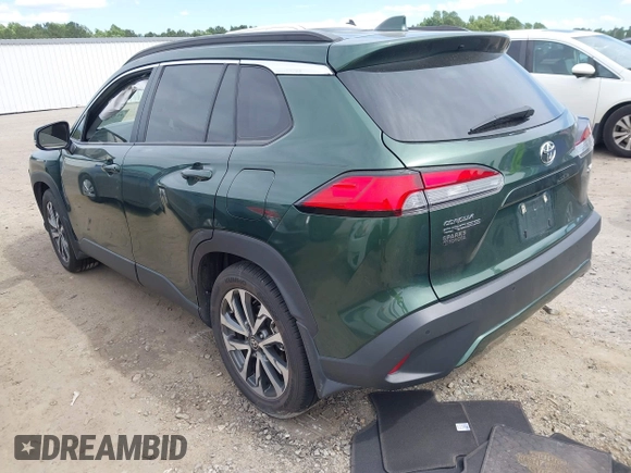 2023 Toyota Corolla Cross XLE with VIN 7MUEAAAG9PV053569, listed as a IAAI auction lot 42319709 with 71,105 mi miles and . Bid and sale history available at DreamBid. Image 3.
