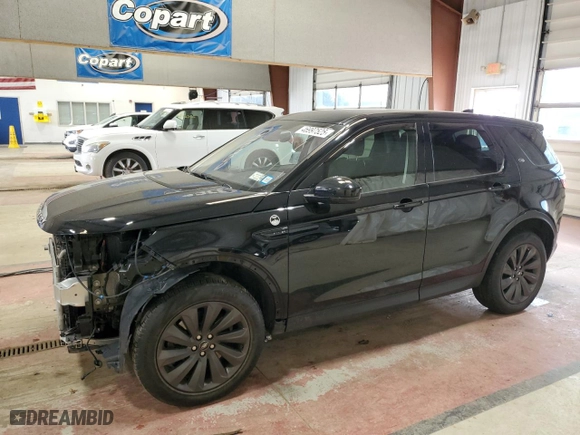 2020 Land Rover Discovery Sport SE with VIN SALCP2FX3LH834318, listed as a Copart auction lot 46997525 with 46,386 mi miles and Salvage Title. Bid and sale history available at carsss.com. Image 1.