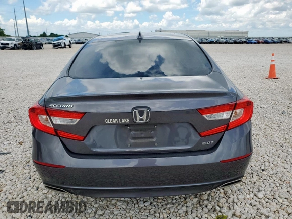 2019 Honda Accord EX-L with VIN 1HGCV2F59KA024048, listed as a Copart auction lot 62312285 with 63,510 mi miles and Salvage title. Bid and sale history available at DreamBid. Image 6.