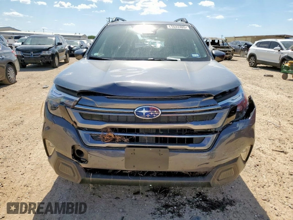 2025 Subaru Forester Premium with VIN JF2SLDDC3SH556529, listed as a Copart auction lot 65522405 with Not provided miles and Salvage title. Bid and sale history available at DreamBid. Image 5.
