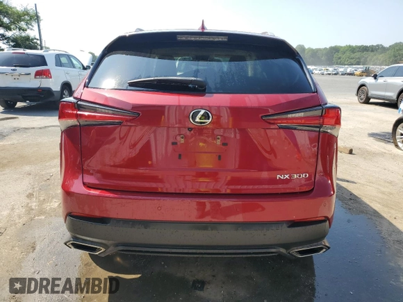 2019 Lexus NX 300 with VIN JTJBARBZ9K2217234, listed as a Copart auction lot 61817155 with 45,422 mi miles and Salvage title. Bid and sale history available at DreamBid. Image 6.